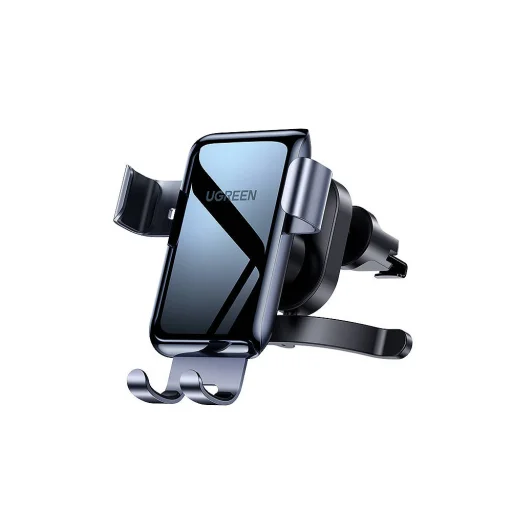 Ugreen LP274 Gravity autós telefontartó, szellőző lamellára fekete - 1