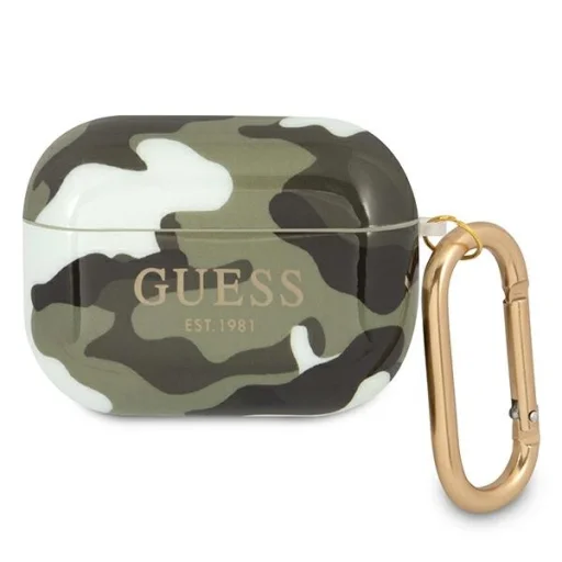 Guess Camo GUAPUCAMA AirPods Pro 1/2 tok Zöld Khaki - 1