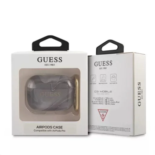 Guess GUAPUNMK Leopard AirPods Pro 1/2 tok fekete - 3