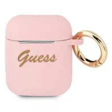 Guess Vintage Script GUA2SSSI AirPods 1/2 tok pink