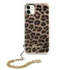 iPhone 11 Guess GUHCN61KSLEO Leopard Gold Chain tok lánccal thumbnail