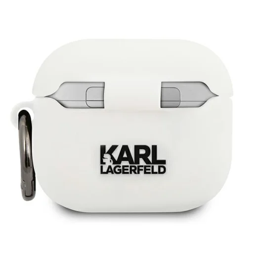 AirPods 3 szilikon tok fehér Karl Lagerfeld Choupette KLACA3SILCHWH - 2