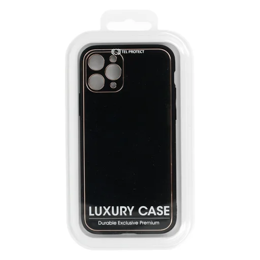 Samsung Galaxy S23 Plus Tel Protect Luxury szilikon tok fekete - 3