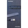 Cliptec USB HUB Adapter, USB Type-C Csatlakozással - USB 3.1 + 3xUSB 2.0 - Thunder II Szürke thumbnail