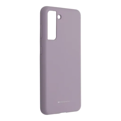 Samsung S21 Mercury Jelly szilikon tok levendula szürke - 1