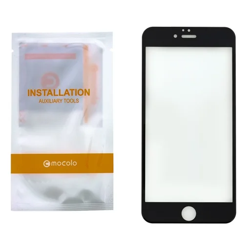 Samsung Galaxy A22 4G Mocolo 5D kijelzővédő üvegfólia fekete - 2