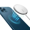 Baseus mini Mágneses Qi vezeték nélküli töltő 15W (MagSafe kompatibilis) fehér (WXJK-F02) thumbnail