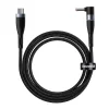 Baseus Zinc Mágneses kábel USB Type-C - Lenovo 4x1,7mm 100W 2m fekete (CATXC-T01) thumbnail