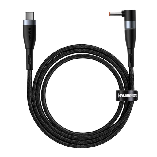 Baseus Zinc Mágneses kábel USB Type-C - Lenovo 4x1,7mm 100W 2m fekete (CATXC-T01) - 1