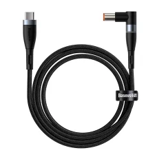 Baseus Zinc Mágneses kábel USB Type-C - Lenovo 7,9x5,5mm 100W 2m fekete (CATXC-Y01)