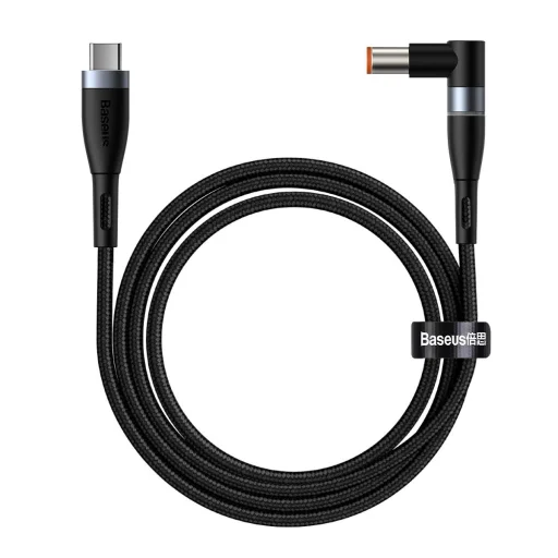 Baseus Zinc Mágneses kábel USB Type-C - Lenovo 7,9x5,5mm 100W 2m fekete (CATXC-Y01) - 1