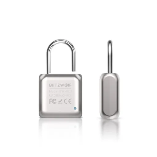 Blitzwolf BW-FL1 Intelligens zár ujjlenyomat érzékelővel szürke - 2