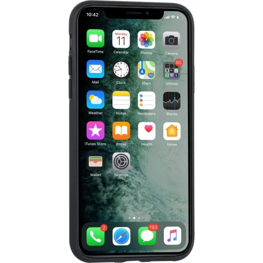 iPhone X/Xs UNIQ Bruin tok kártyatartóval fekete - 3