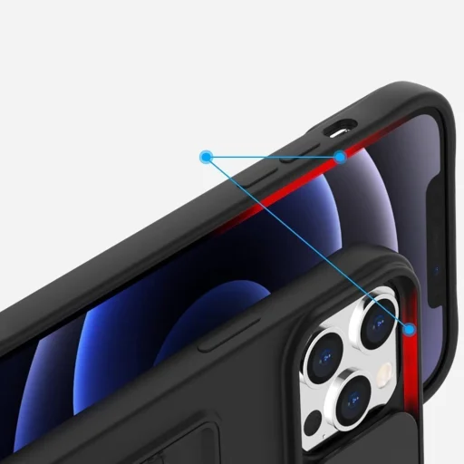 Xiaomi Redmi 9A Nexeri Szilikon tok kameralencse védővel fekete - 5