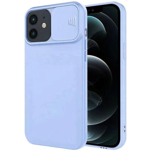 iPhone 11 Nexeri Szilikon tok kameralencse védővel kék - 1
