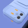 Samsung Galaxy A72 Nexeri Szilikon tok kameralencse védővel világoskék thumbnail