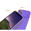 iPhone 7/8/SE2020/SE 2022 Nexeri Szilikon tok kameralencse védővel lila thumbnail