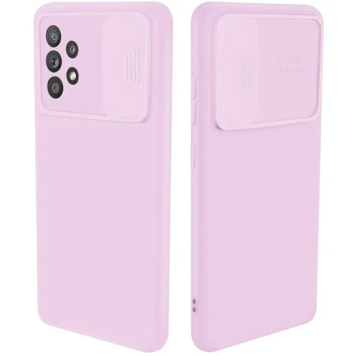 Samsung Galaxy A52 Nexeri Szilikon tok kameralencse védővel lila - 1