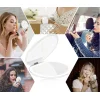 Hordozható sminktükör LED világítással fehér thumbnail