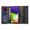 Samsung Galaxy A22 4G Tech-Protect Wallet 2 fliptok fekete