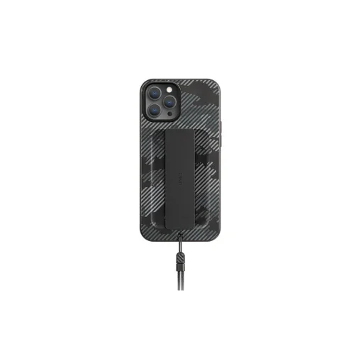 iPhone 12 Pro Max Uniq Heldro tok charcoal camo (Antimikrobiális bevonattal) - 1