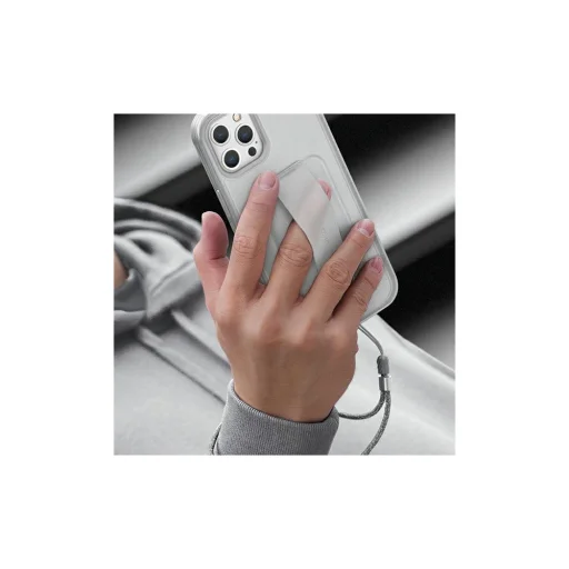 iPhone 12 Pro Max Uniq Heldro tok natural frost (Antimikrobiális bevonattal) - 11