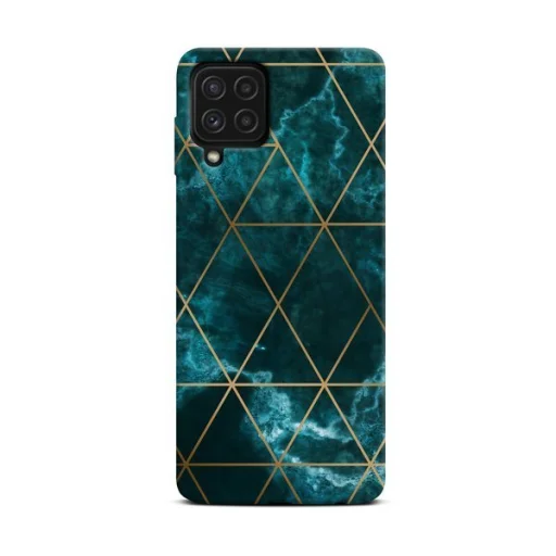 Samsung Galaxy A22 Casegadget tok Marble zafír - 1