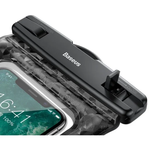 Baseus Air Cushion Univerzális Vízálló tok, tartó 6.0 fekete - 7