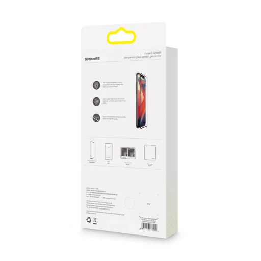 Baseus 0.23mm ívelt kijelzővédő üvegfólia iPhone X/XS/11 Pro (SGAPIPH58-APE01) - 20
