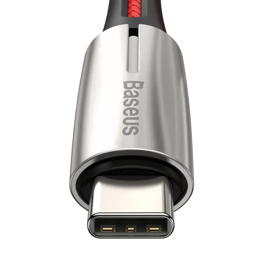 Baseus Water Drop USB Type-C PD2.0 60W Flash Charge töltő és adat kábel 20V 3A 1m piros (CATSD-J09) - 5
