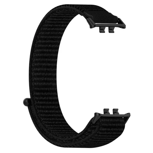Techsuit W054 állítható óraszíj Honor Band 11 / Band 11 Pro készülékhez, ónixfekete - 2
