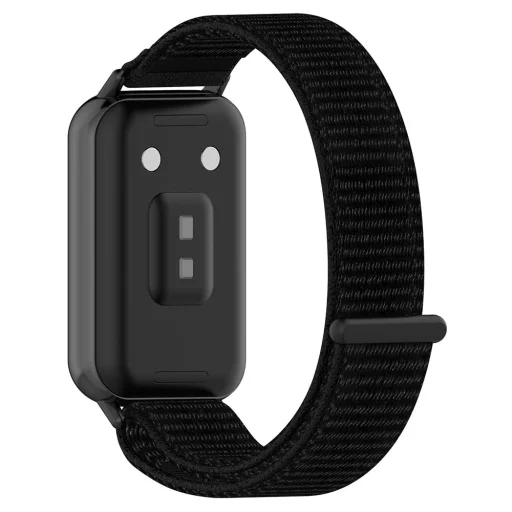 Techsuit W054 állítható óraszíj Honor Band 11 / Band 11 Pro készülékhez, ónixfekete - 1