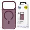  iPhone 18 Pro Max / iPhone 17 Pro Max 3mk Smoke MagCase™ MagSafe tok – bordó thumbnail