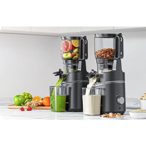 AMZCHEF CE-SJ-036C-GA lassú gyümölcsprés, 250 W - 7