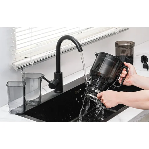 AMZCHEF CE-SJ-036C-GA lassú gyümölcsprés, 250 W - 8