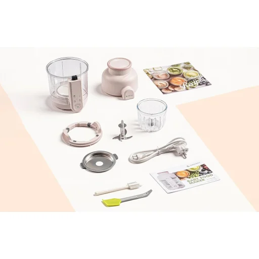 AMZCHEF CE-F5-CW bébiétel-készítő gőzölő és turmixoló funkcióval - 8