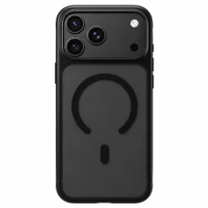  iPhone 18 Pro Max / iPhone 17 Pro Max Blueo bőrbarát, matt MagSafe tok – fekete