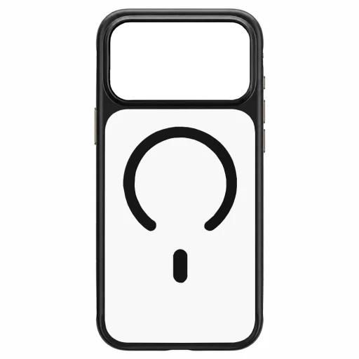  iPhone 18 Pro Max / iPhone 17 Pro Max Blueo bőrbarát, matt MagSafe tok – fekete - 2