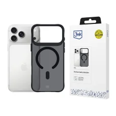  iPhone 18 Pro / iPhone 17 Pro fekete 3mk Smoke MagCase tok
