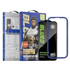  Apple iPhone 18 Pro Max / iPhone 17 Pro Max / iPhone 16 Pro Max készülékhez való Blueo 3D AR-védőüveg, teljes kijelzőt fedő, ívelt szélű, felhelyező segédlettel – fekete