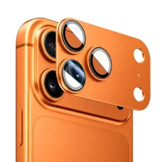  iPhone 17 Pro Max narancssárga Blueo integrált fém kameralencse-védő üvegfólia