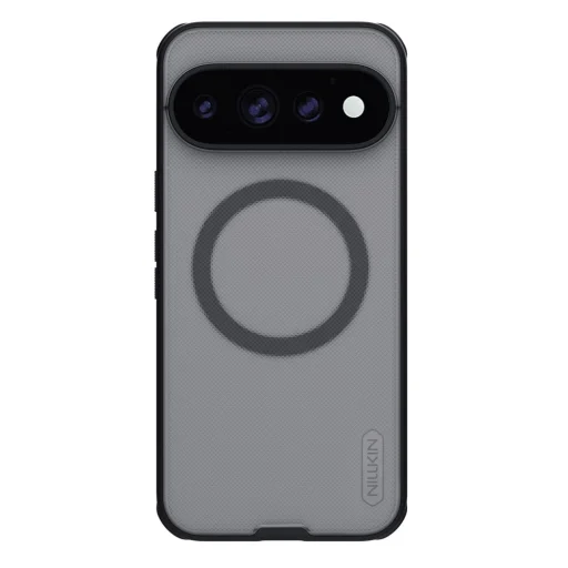  Google Pixel 11 Pro XL átlátszó fekete Nillkin Super Frosted Shield Pro mágneses tok - 1