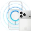  iPhone 18 Pro Max és iPhone 17 Pro Max 3mk Smoke MagCase fehér tok thumbnail