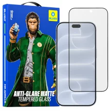  iPhone 18 Pro fekete Blueo tükröződésmentes matt kijelzővédő üvegfólia