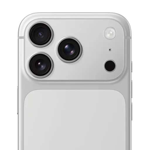  iPhone 18 Pro Blueo láthatatlan lencsemodul-védő üvegfólia – átlátszó - 3