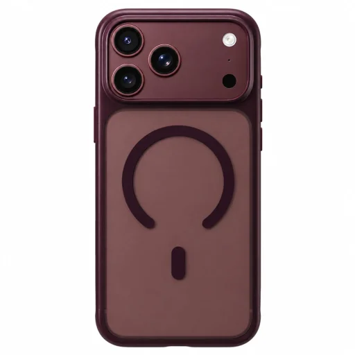  iPhone 18 Pro / iPhone 17 Pro cseresznyepiros Blueo APE MagSafe ejtésálló tok - 1