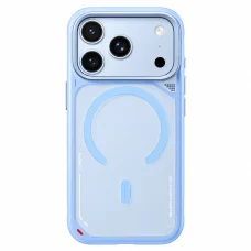  iPhone 18 Pro / iPhone 17 Pro Blueo matt, hőelvezető MagSafe tok kihajtható támasszal, kék
