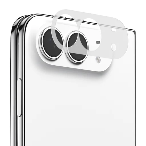  iPhone Duo átlátszó Blueo láthatatlan hatású lencsemodul-védő üvegfólia - 1