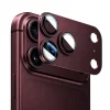  iPhone 18 Pro cseresznyepiros Blueo integrált fémkeretes kameravédő üvegfólia thumbnail