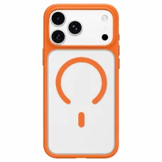 iPhone 18 Pro Max / iPhone 17 Pro Max Blueo bőrbarát, matt MagSafe tok, narancssárga